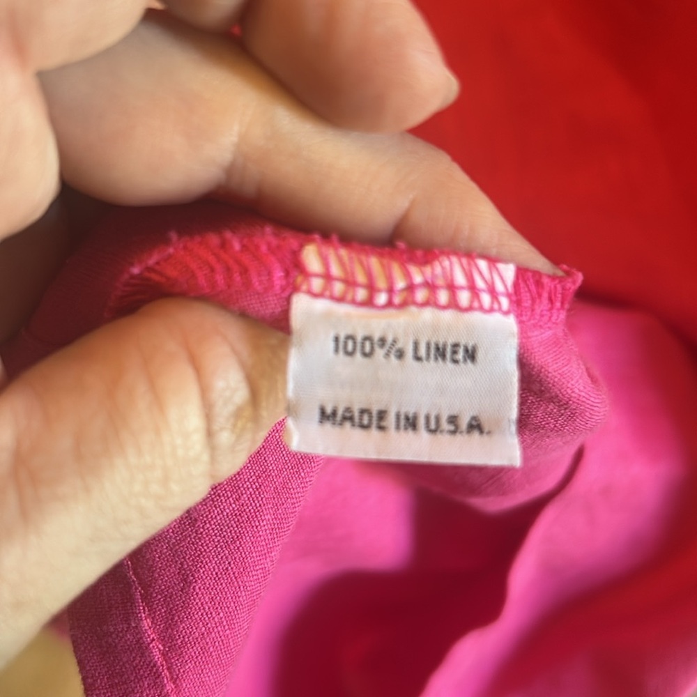 Bryn Walker Pink Linen dress - Picture 4 of 5